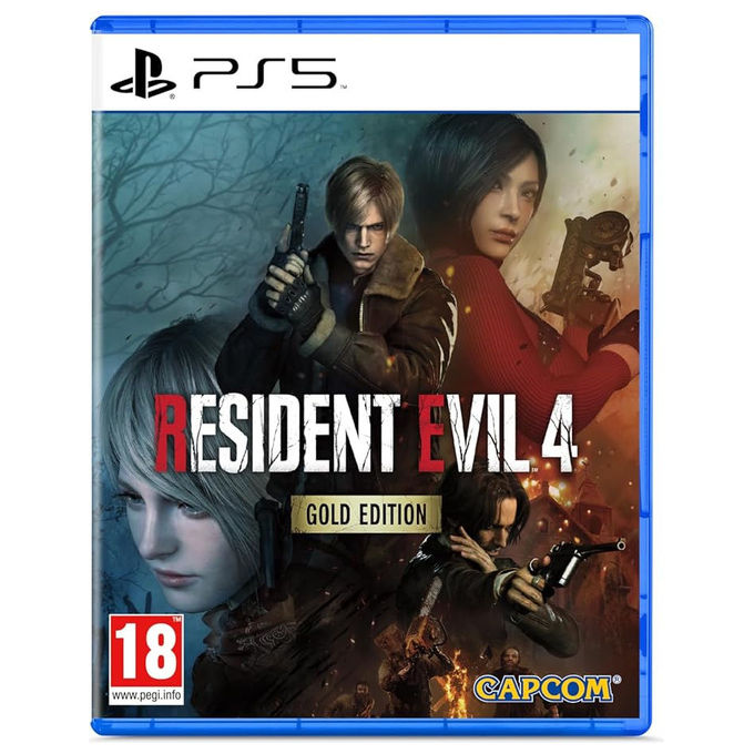 Capcom 1291154 Resident Evil 4 Remake Gold Edition Gioco PS5 Survival Horror Blu-ray PEGI 18 PAL EU