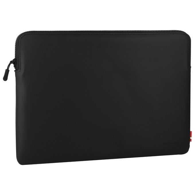 Dbramante1928 custodia per laptop Oxford ICON, sleeve per notebook 13 pollici, poliestere riciclato, chiusura zip, nero mezzanotte