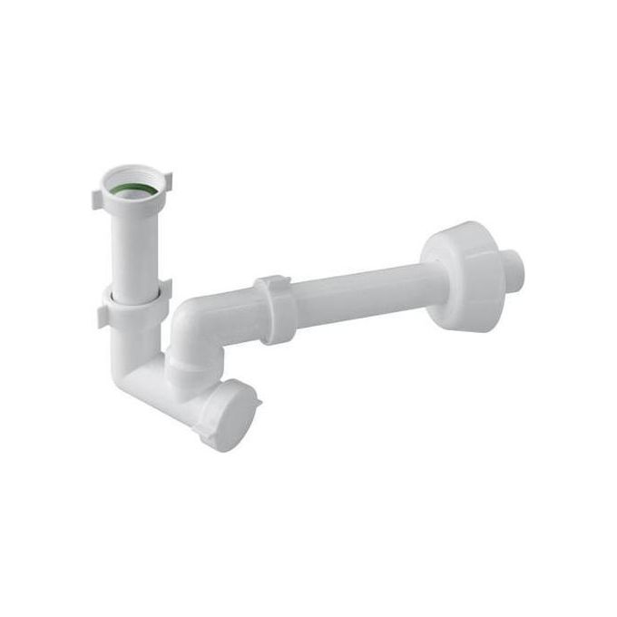 IDRO BRIC TRE13185 Bazooka Sifone 1 Via Scarico Orientabile 1''1-4 32 mm Polipropilene colore Bianco