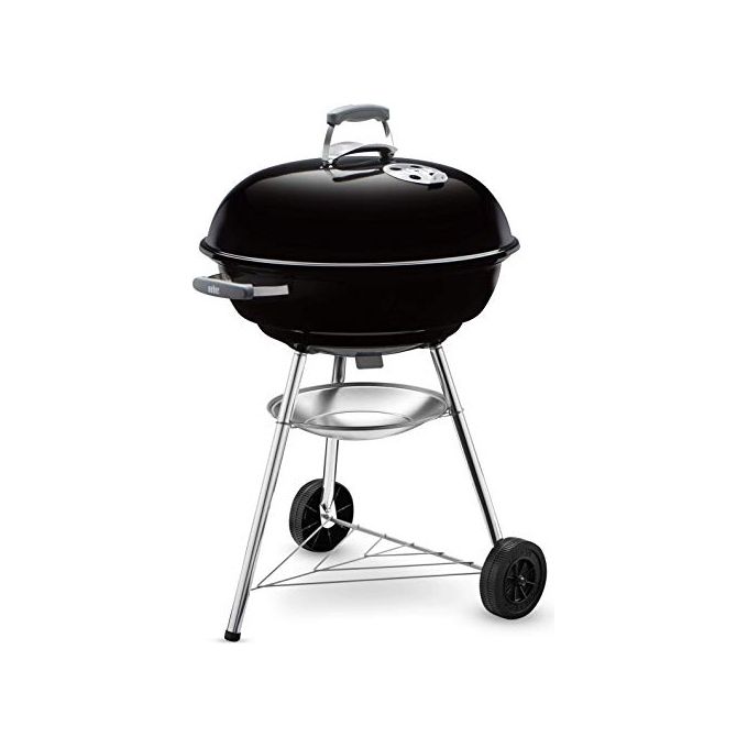 Weber 1321004-WEB Barbecue Compatto a Carbone 57cm Nero