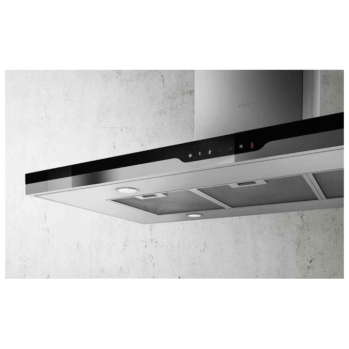 Elica TOP SENSE IXBL-F-60 Cappa Murale 60 cm 581 m³-h Classe A 64 dB Controllo Touch colore Nero
