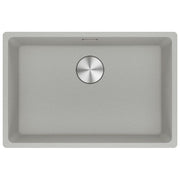 Franke 125.0686.637 Maris Lavello Sottopiano in Acciaio Inox con Trattamento Sanitized e Installazione a Filo colore Nero Opaco