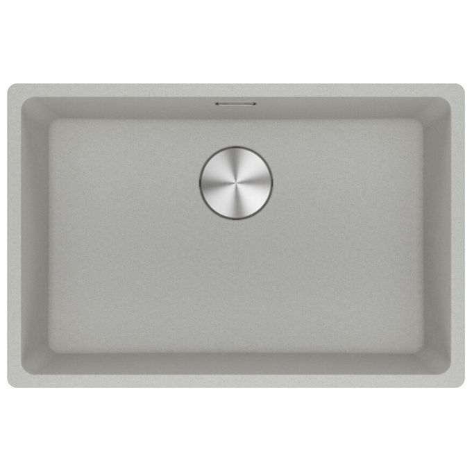 Franke 125.0686.637 Maris Lavello Sottopiano in Acciaio Inox con Trattamento Sanitized e Installazione a Filo colore Nero Opaco