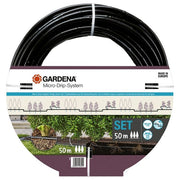 Gardena 13501-20 Micro-Drip-System Set Irrigazione a Goccia per Siepi e Arbusti 50 m colore Nero