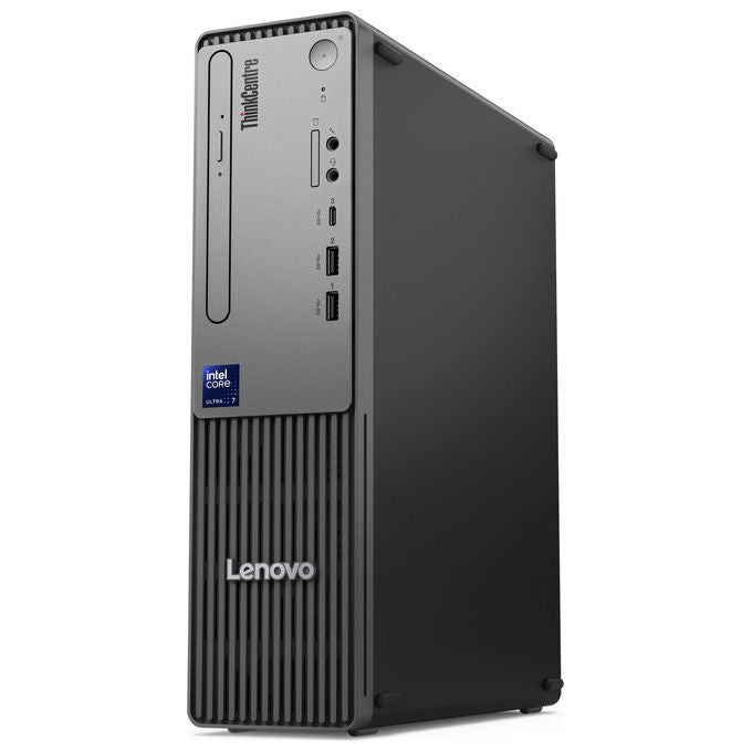 Lenovo 13DM0059IX ThinkCentre Neo 50s SFF PC Desktop Ultra5-225 16GBDDR5 1TBSSD Windows 11 Pro RJ45 HDMI DP 7USB Tastiera e Mouse Lettore DVD colore Nero