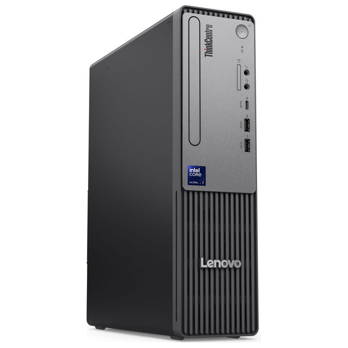 Lenovo 13DM0059IX ThinkCentre Neo 50s SFF PC Desktop Ultra5-225 16GBDDR5 1TBSSD Windows 11 Pro RJ45 HDMI DP 7USB Tastiera e Mouse Lettore DVD colore Nero