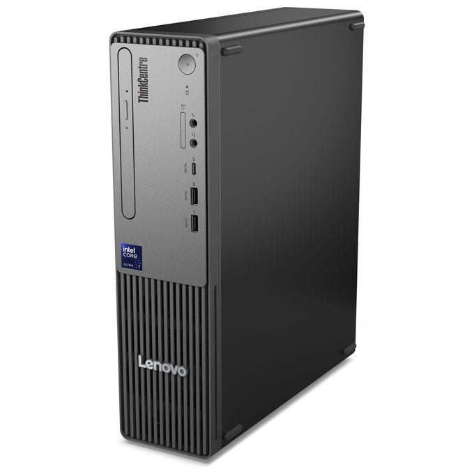 Lenovo 13DM0059IX ThinkCentre Neo 50s SFF PC Desktop Ultra5-225 16GBDDR5 1TBSSD Windows 11 Pro RJ45 HDMI DP 7USB Tastiera e Mouse Lettore DVD colore Nero