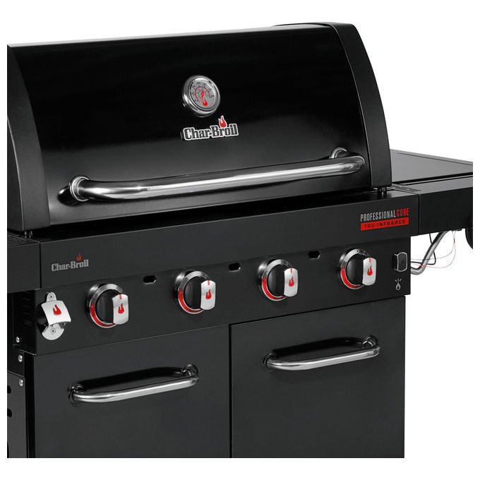Char-Broil 140916 Professional Core B Barbecue a Gas 4 Fuochi TRU Infrared 11,2 kW Acciaio Inossidabile