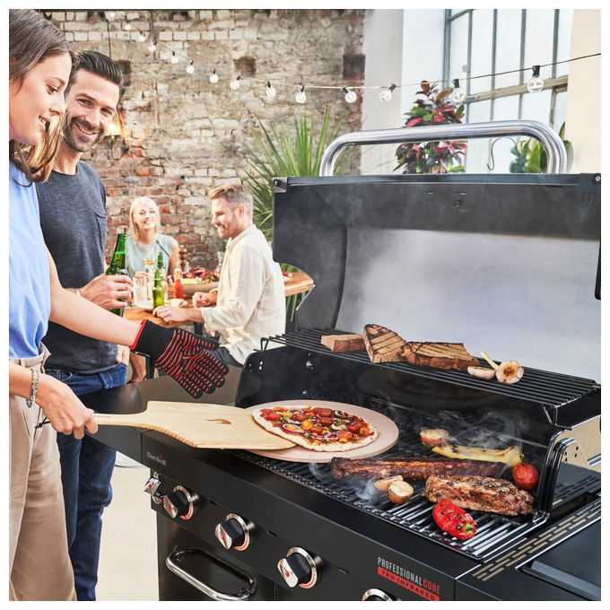Char-Broil 140916 Professional Core B Barbecue a Gas 4 Fuochi TRU Infrared 11,2 kW Acciaio Inossidabile