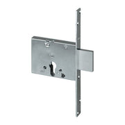 CISA 14015 56013 50 0 Serratura Infilare a Cilindro Europeo Sagomato E 50 mm 1 Catenaccio Chiusura Laterale Altezza 82 mm Base 103 mm colore Nero