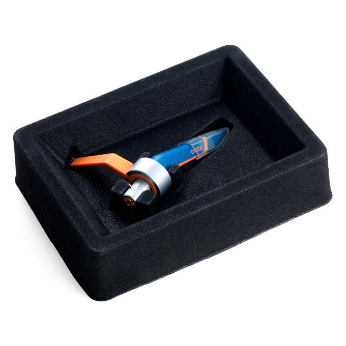 Ortofon 1420100 Concorde MKII DJ Ago per piatto audio puntina sferica tracciamento 100μm forza di tracciamento 4g colore Blu Arancione