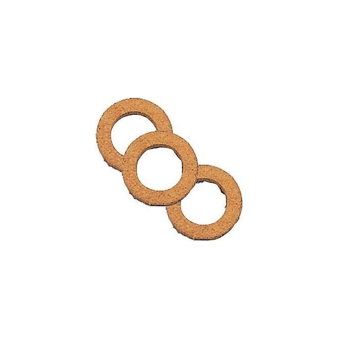 Idro Bric P0443B Guarnizione in Fibra di Cuoio Pressato per Regolatore Pressione Bombole GPL 1-2'' colore Rosso