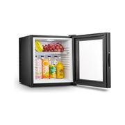Melchioni 118700242 Iceberg Glass 24 Frigorifero Termoelettrico 24 L 47.5 cm Classe E 20 dB Porta in Vetro colore Nero