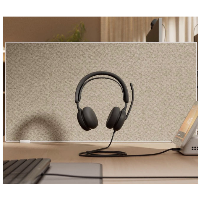 Logitech 981-001616 Zone Wired 2 Auricolare Cablato con Microfono Boom USB Type-C - USB Type-A Frequenza 20 - 20000 Hz Impedenza 36 Ω colore Rosa