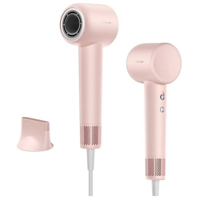 Dreame DREHD12A-PK Gleam Asciugacapelli 1600 W Brushless Ionico 2 Velocita' 4 Temperature Concentratore Diffusore colore Rosa