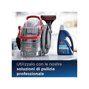 [ComeNuovo] Bissell 1558N SpotClean Pro Pulitore Portatile e Lavamoquette per Macchie ed Aloni Capacita' 2,9 Litri Potenza 750 W Rosso-Titanio
