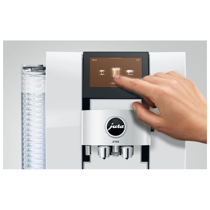 Jura Z10 DIAMOND BLACK EB Macchina da Caffe' Espresso Automatica 4.3 pollici Touchscreen Cold Brew colore Nero