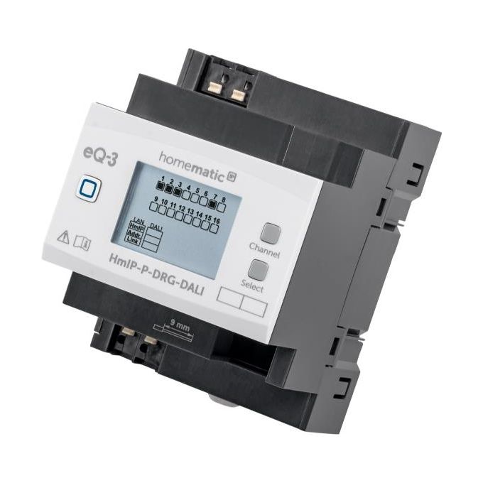 Homematic IP 157283A1A Gateway DALI Smart Home Domotica Guida DIN 32 Dispositivi 868 MHz 230V colore Bianco