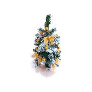 Tabor 159153 Albero di Natale Soprammobile con Luci e Addobbi colore Oro