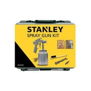 Stanley 160123XSTN Kit Aerografo Professionale Serbatoio Inferiore 1 L Ugello 1.8 mm Pressione 3 4 bar con Accessori e Valigetta