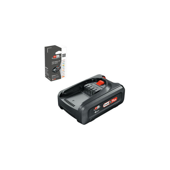 Bosch 1607A350T0 Batteria 18 V 4 Ah Ioni di litio compatibile Sistema POWER FOR ALL colore Nero