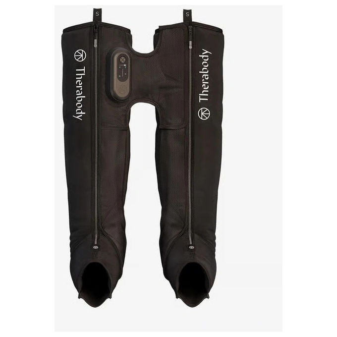 Therabody 0840295406145 JetBoots Prime Stivali da Massaggio Compressivo 4 Programmi 180 Minuti di Autonomia Colore Nero
