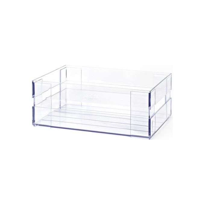 Guzzini 16940300 Eco Kitchen Cassetta Organizer Plastica 30,5x22,5x11,5 cm colore Trasparente