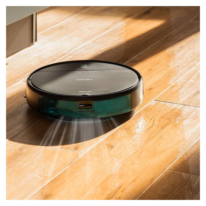 Cecotec A01EU01114725 Conga M10 Robot aspirapolvere Giroscopica 2000 Pa autonomia 120 min App Control colore Nero