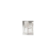 Keter K219493 Bali Sedia da Giardino con Braccioli in Resina Effetto Rattan Impilabile colore Antracite