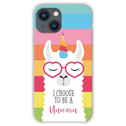 SBS Cover Rain Unicorn per Apple iPhone 13 Protezione Stylosa e Divertente per Smartphone