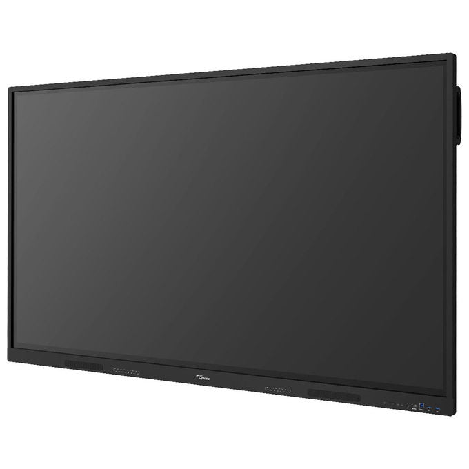 Optoma 1751RK lavagna interattiva 75 pollici, 4K Ultra HD, touch screen 40 punti, Android 14, Wi-Fi 6, nero