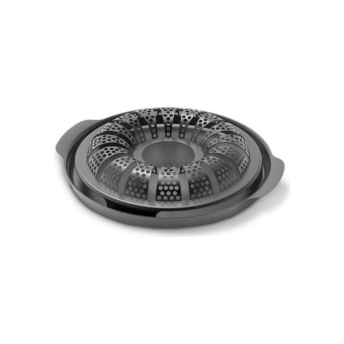Weber 17637 Set di Cottura per Maiale e Bacon 2in1 acciaio placcato lavastoviglie 16 fette colore Grigio Scuro