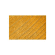 Manifattura Ferro 0885869-B Quarzo Bianco 17669 DIAGONALE Tappeto bagno in Cotone colore Giallo