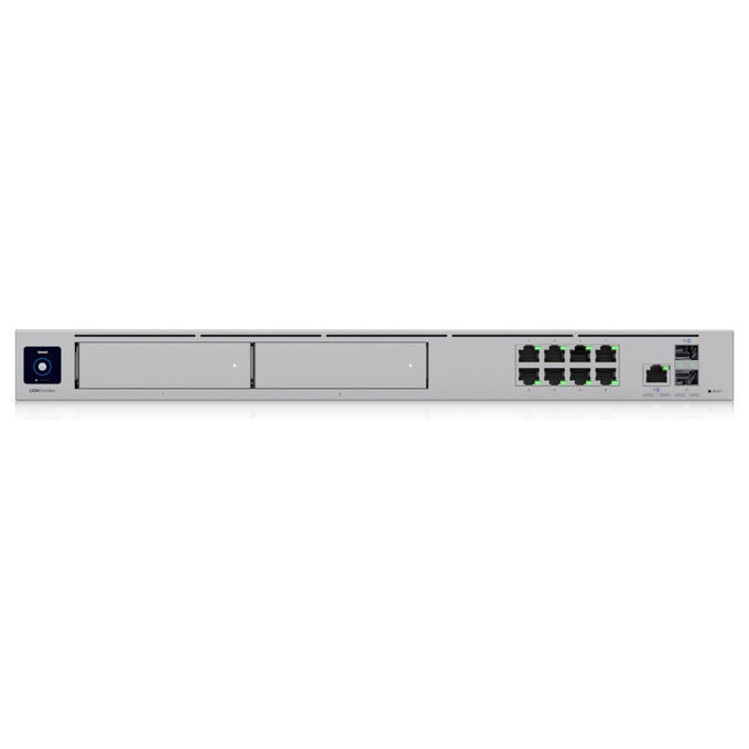 Ubiquiti UDM-PRO-MAX UniFi Dream Machine Pro Max Router Gestito 9 porte RJ-45 2 SFP+ 2.5G Ethernet 128GB SSD Rack 1U colore Grigio