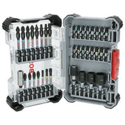 Bosch 2608522517 PRO Impact Set di bit avvitamento 36 pz con punte PH PZ T e cacciaviti lunghezze 25 mm 55 mm 65 mm codolo esagonale 1-4 pollice colore Nero