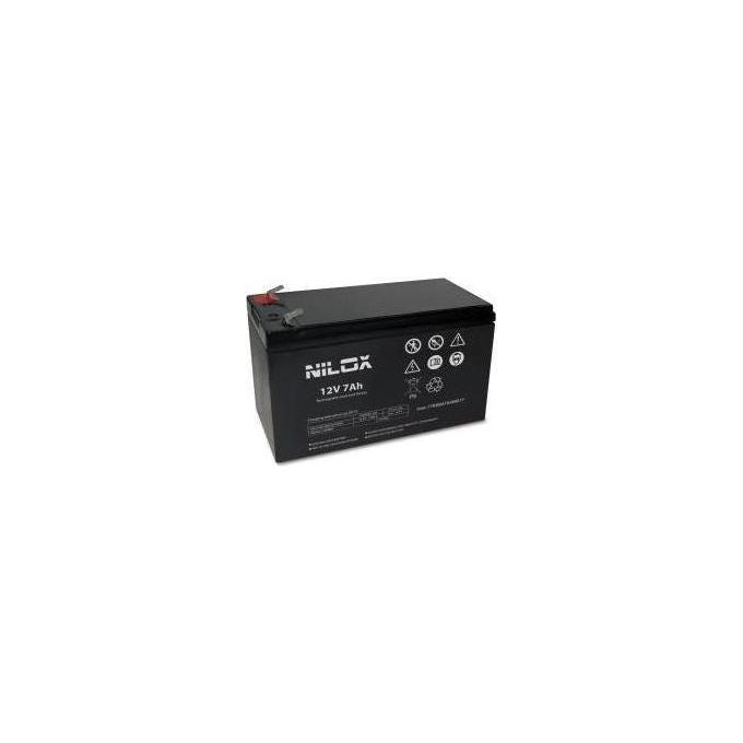 Nilox 17NXBA7A00001T Neo XC Batteria per UPS 12V 7Ah Piombo Sealed Lead-Acid SLA colore Nero