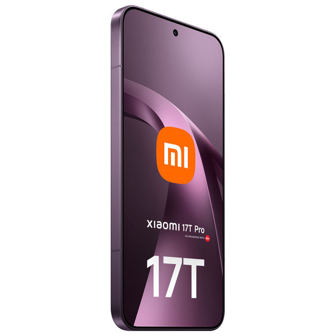 Xiaomi 17T PRO Smartphone 5G 12GB RAM 512GB Display 6.83'' AMOLED 144Hz Dual SIM colore Deep Violet