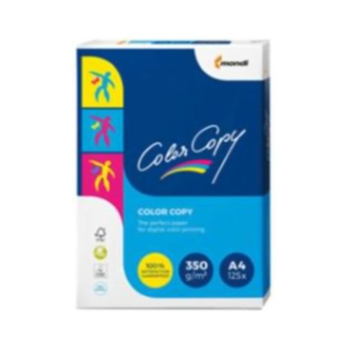 Mondi CCA4350 Color Copy Carta per Stampanti A4 350 g-m² Risma 125 Fogli colore Bianco