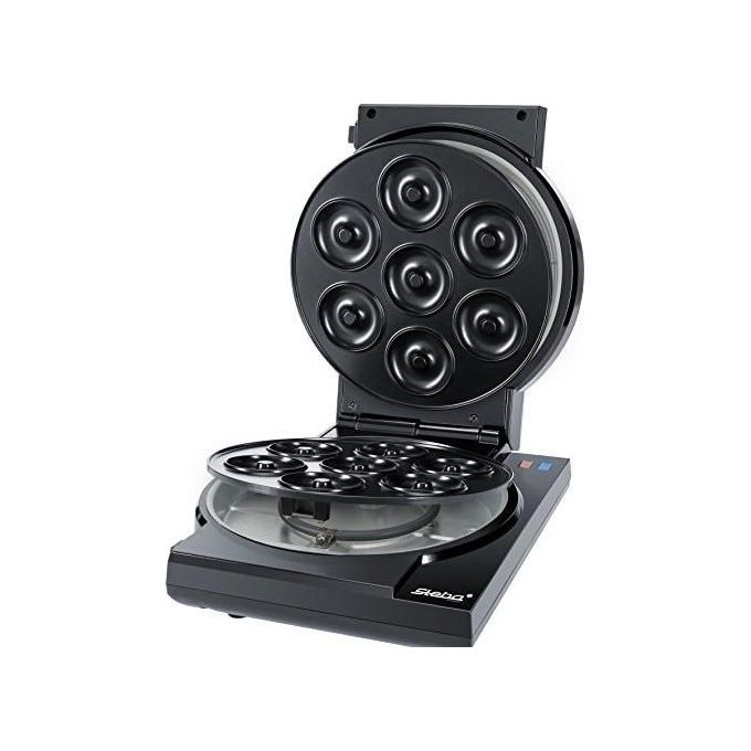 Steba CM 3 Cake-Maker 3 in 1 Macchina per Cake Pop Muffin e Donut 800 W con Piastre Interchangeabili Antiaderenti colore Nero
