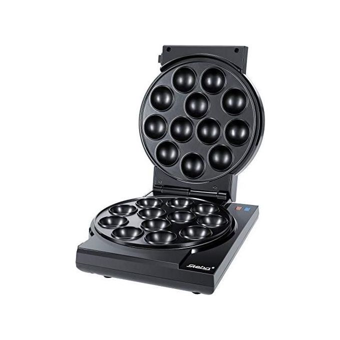 Steba CM 3 Cake-Maker 3 in 1 Macchina per Cake Pop Muffin e Donut 800 W con Piastre Interchangeabili Antiaderenti colore Nero
