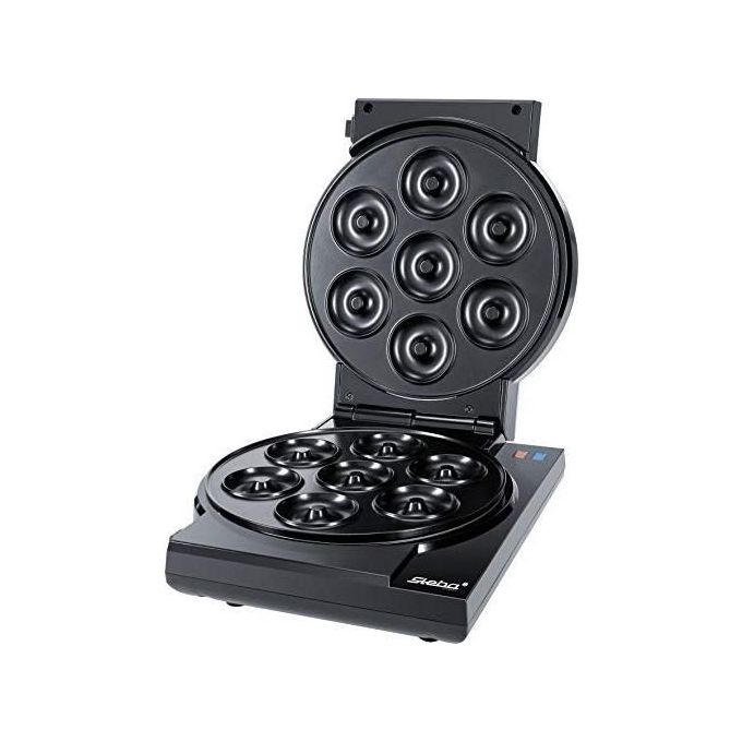 Steba CM 3 Cake-Maker 3 in 1 Macchina per Cake Pop Muffin e Donut 800 W con Piastre Interchangeabili Antiaderenti colore Nero