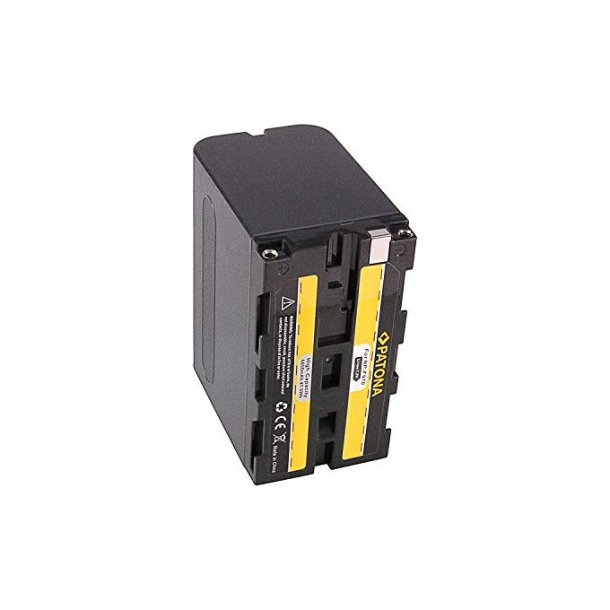 Walimex NP-F960 Batteria per Videocamera Ioni di Litio 6600 mAh 7,4 V colore Nero