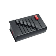 ALGAM LIGHTING LAL DMX6-PLUS Controller DMX 6 Canali + Master Uscita XLR 3 Pin USB-C e USB-A Alimentazione Accessori Fino a 10 Ore Autonomia colore Nero