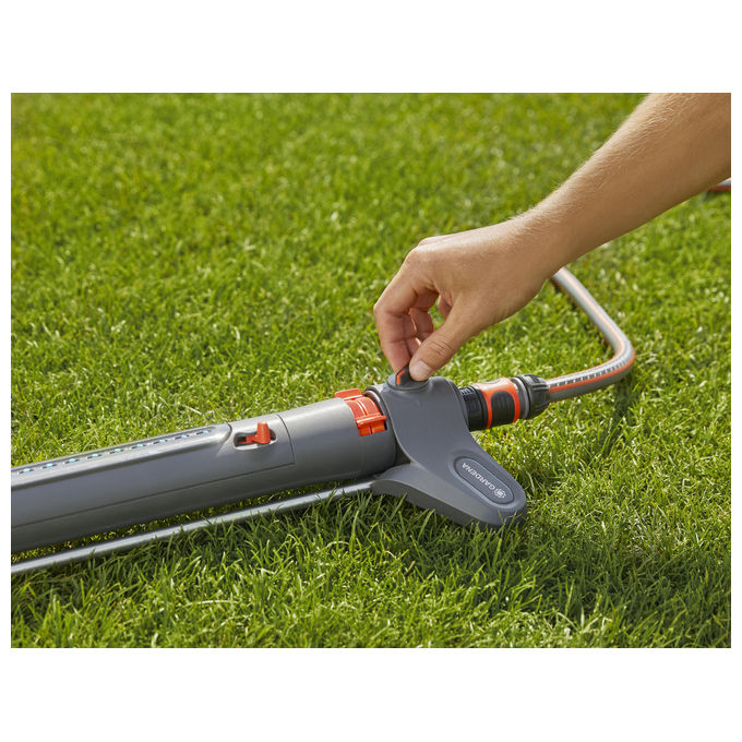 Gardena 18712-20 AquaZoom M Irrigatore oscillante superficie 9 250 m² gittata 3 18 m larghezza getto 3 14 m colore Nero