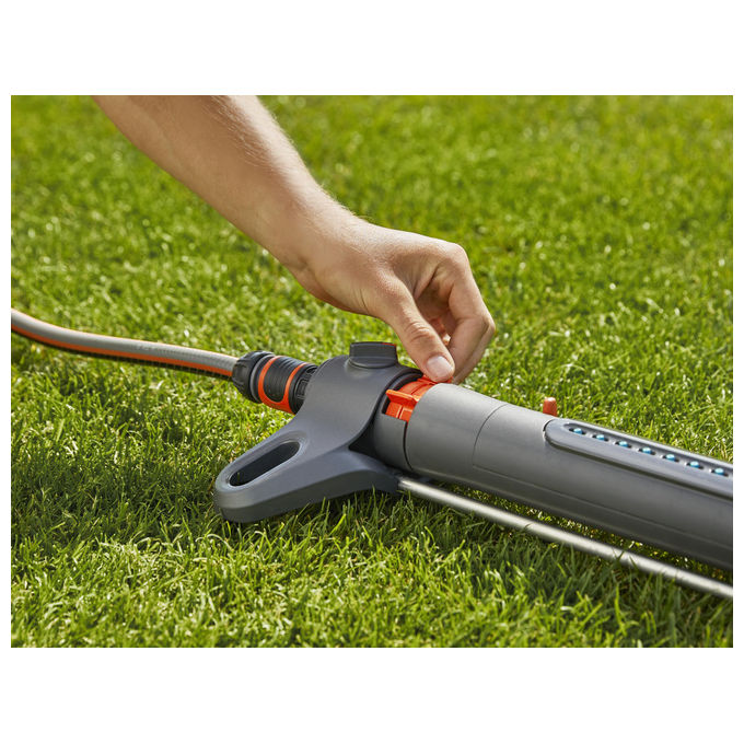 Gardena 18712-20 AquaZoom M Irrigatore oscillante superficie 9 250 m² gittata 3 18 m larghezza getto 3 14 m colore Nero