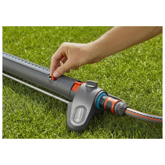 Gardena 18712-20 AquaZoom M Irrigatore oscillante superficie 9 250 m² gittata 3 18 m larghezza getto 3 14 m colore Nero