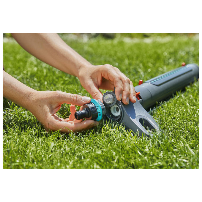 Gardena 18712-20 AquaZoom M Irrigatore oscillante superficie 9 250 m² gittata 3 18 m larghezza getto 3 14 m colore Nero
