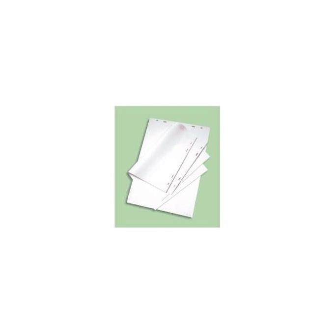 Nobo 1901631 Blocco Ricambio per Lavagna 20 Fogli Bianchi 650x955 mm colore Bianco