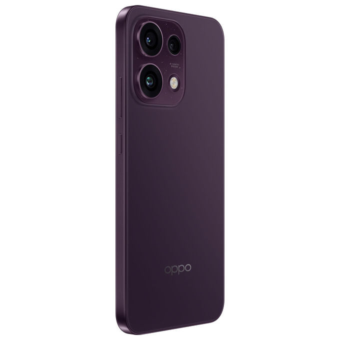 Oppo RENO16 FS 5G Smartphone Display AMOLED Bluetooth 5.4 con Cover Magnetica colore Purple Black