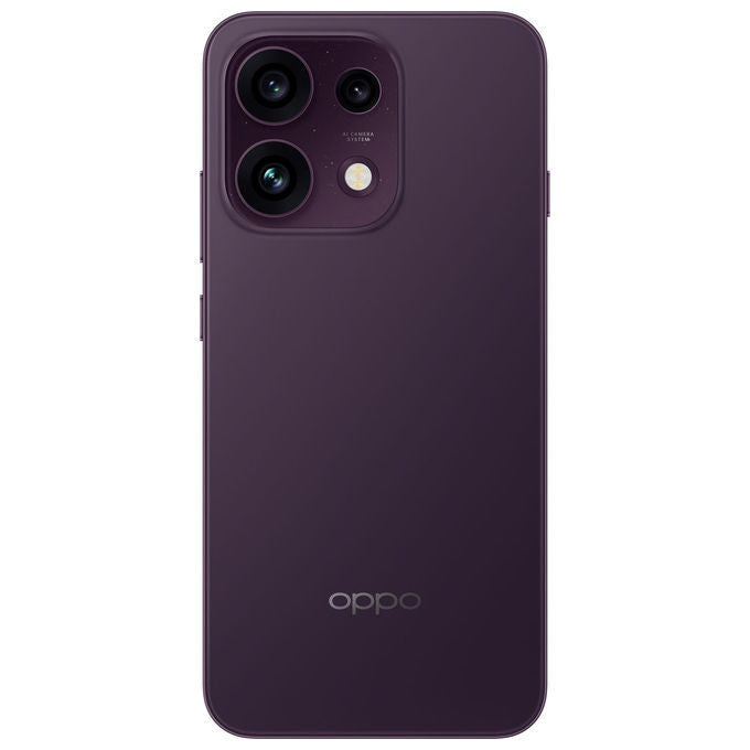 Oppo RENO16 FS 5G Smartphone Display AMOLED Bluetooth 5.4 con Cover Magnetica colore Purple Black